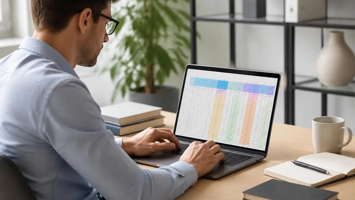 Excel Spreadsheet - Microsoft Excel certification study resource
