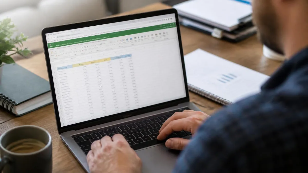 Excel Spreadsheet - Microsoft Excel certification study resource