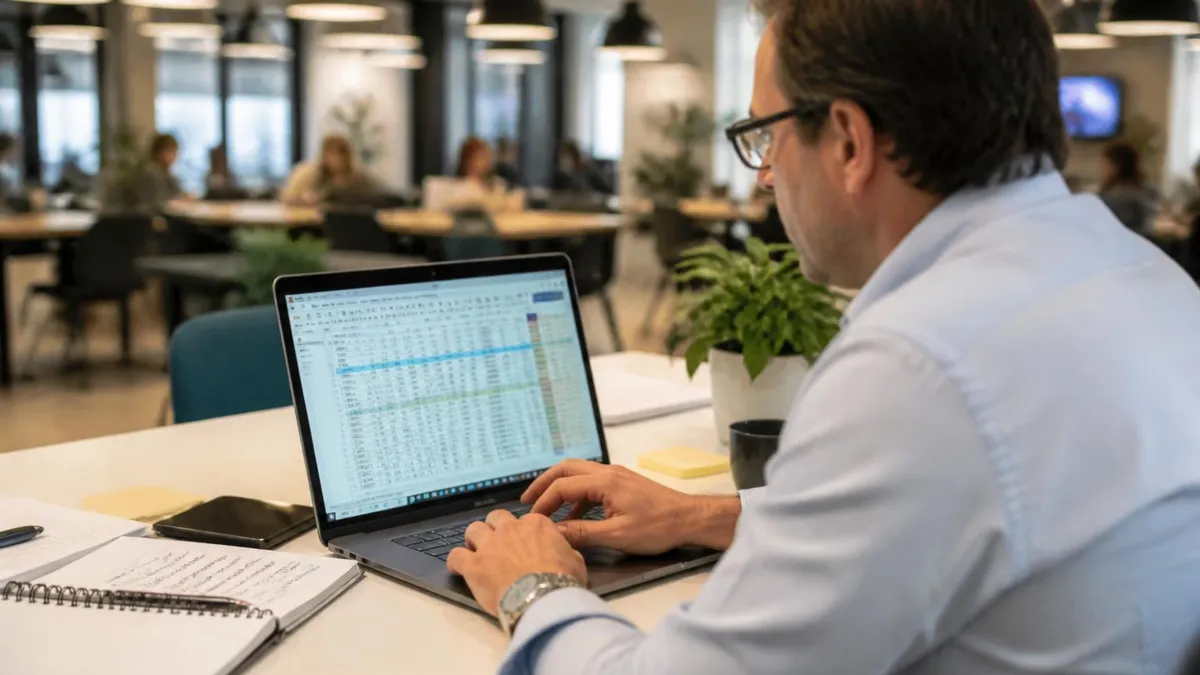 Excel Spreadsheet - Microsoft Excel certification study resource