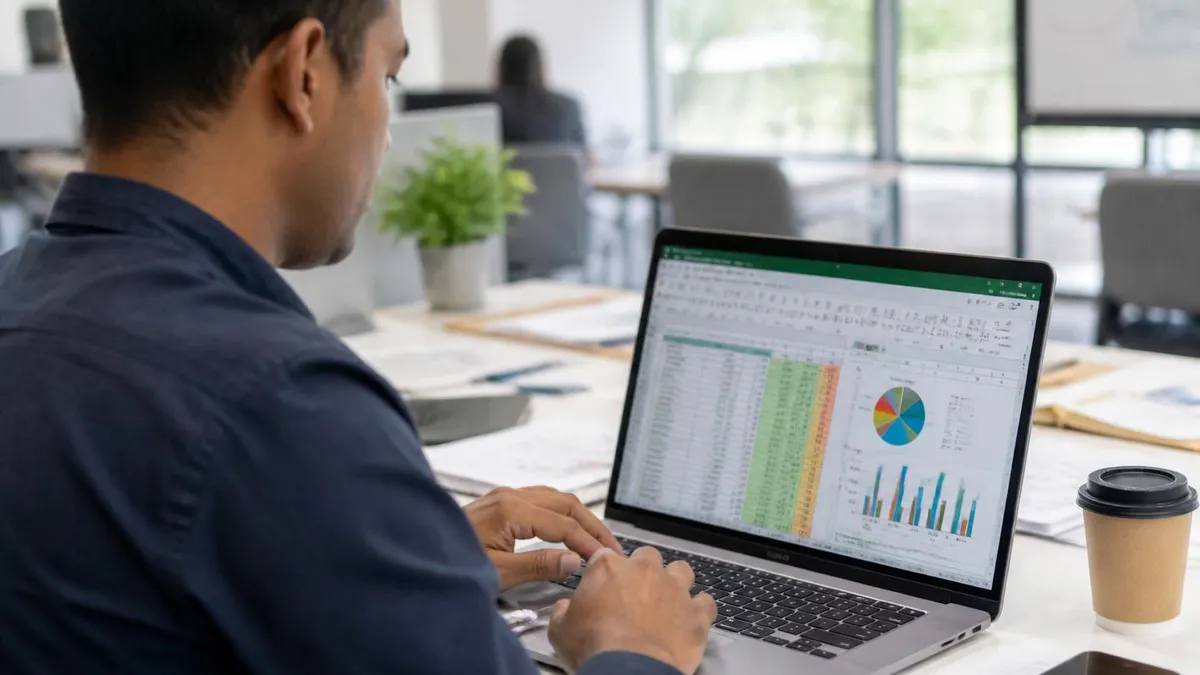 Excel Spreadsheet - Microsoft Excel certification study resource