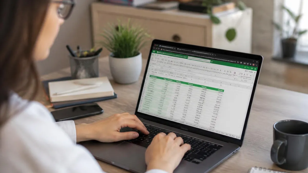 Excel Spreadsheet - Microsoft Excel certification study resource