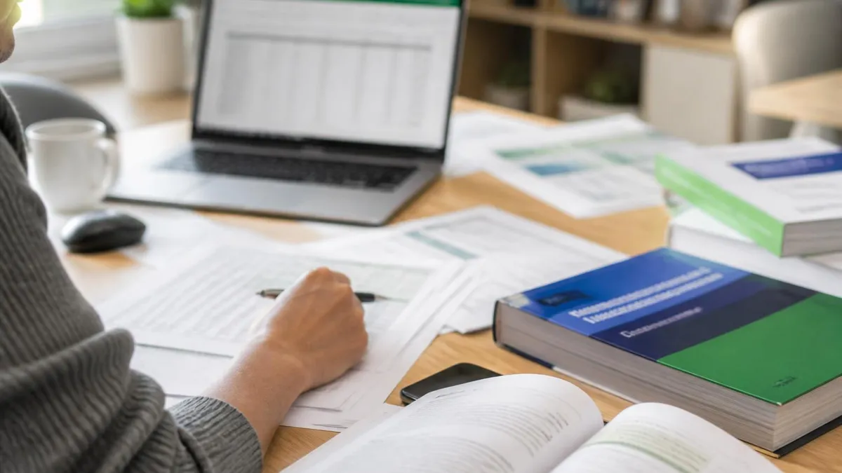 Excel Spreadsheet - Microsoft Excel certification study resource