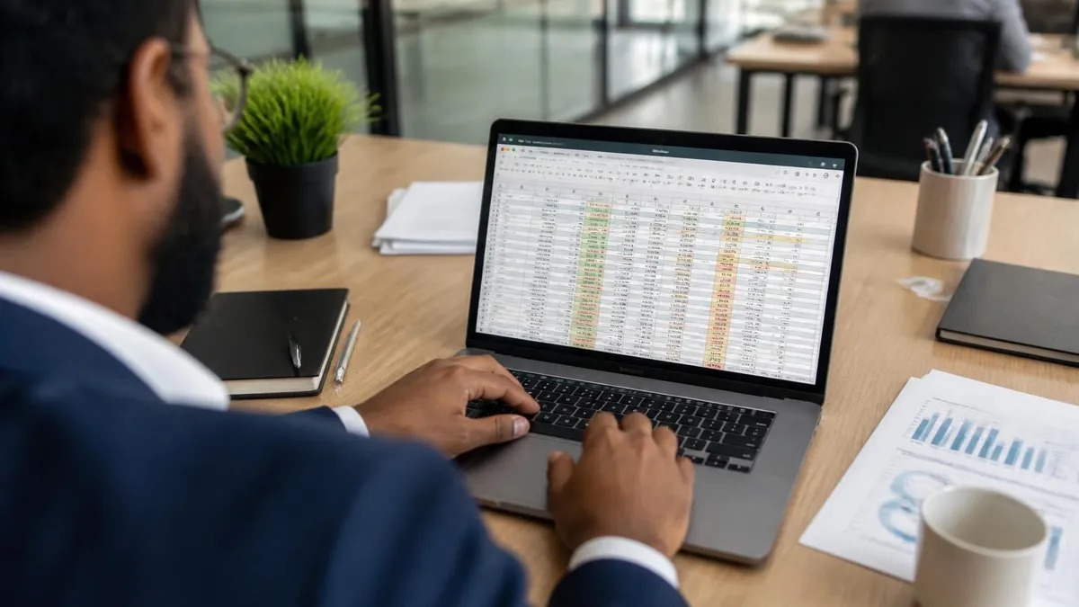 Excel Spreadsheet - Microsoft Excel certification study resource