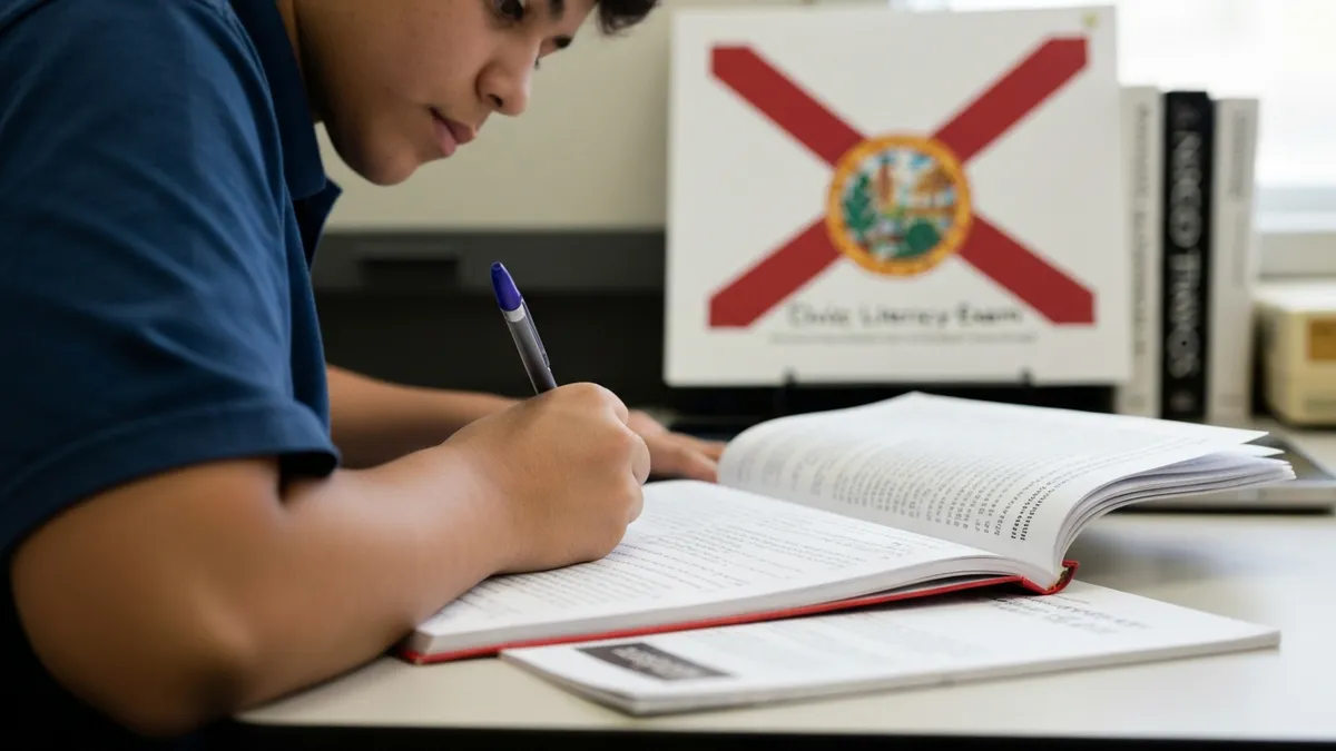FCLE Questions and Answers: Florida Civic Literacy Exam Practice Test 2026 July