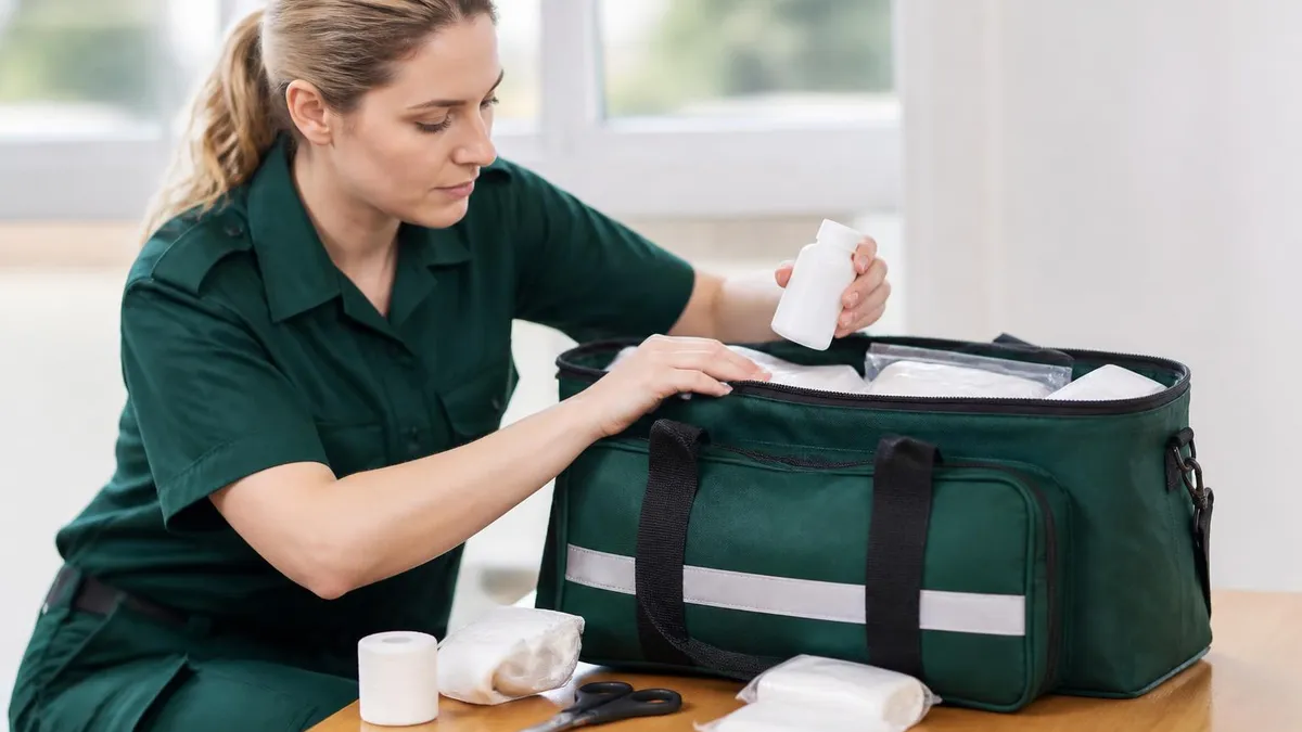 First Aid Kit - First Aid certification study resource