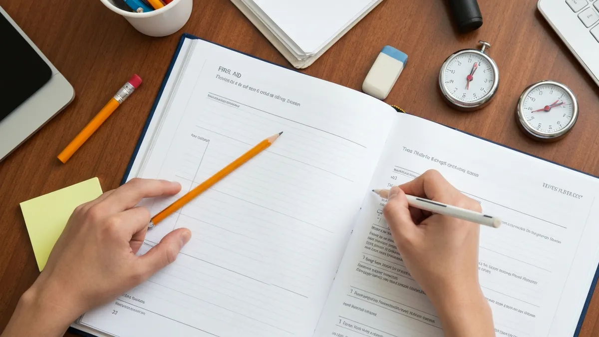 Mental Health First Aid - First Aid certification study resource