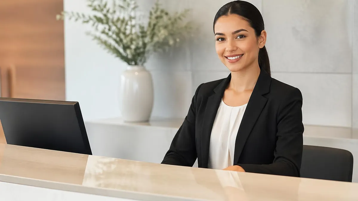 Front Desk Receptionist — Quick Facts - Front Desk Receptionist certification study resource