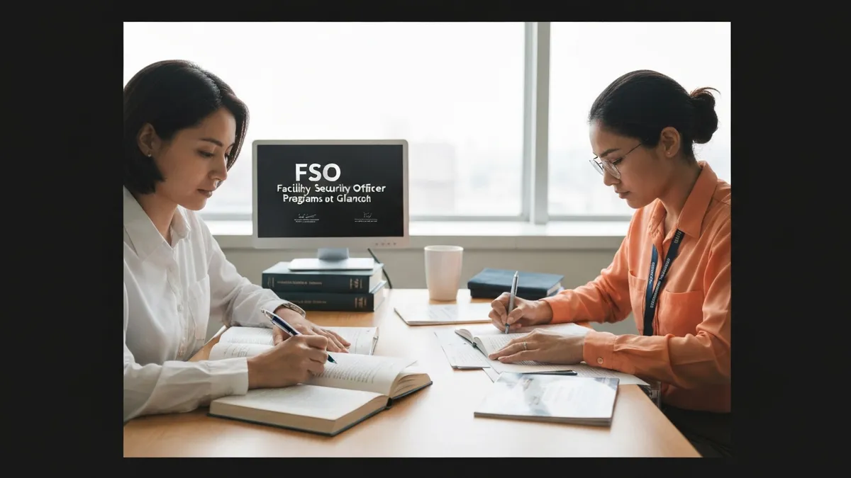 Fso Certification Programs at a Glance - FSO - Facility Security Officer Certification certification study resource