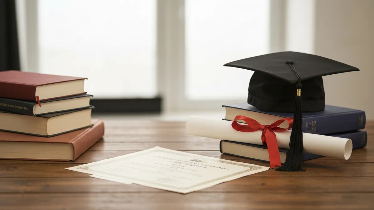 GED practice test PDF pages spread on desk with timer pencil and answer key for timed offline study session preparation