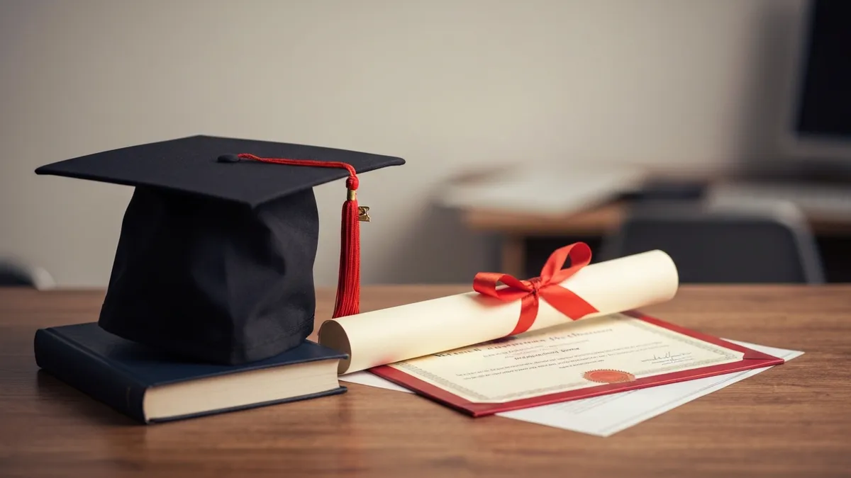Texas GED graduate holding diploma with high school equivalency certification recognized by Texas employers and colleges statewide