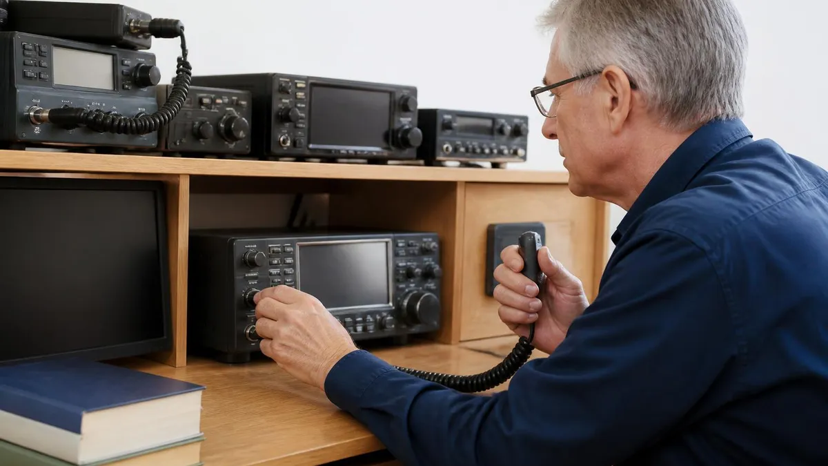 Ham Radio Transceiver - Ham Radio Technician Test certification study resource