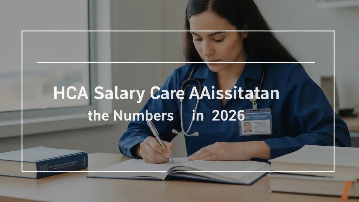 Hca Salary by the Numbers in 2026 - HCA - Health Care Assistant Certification certification study resource
