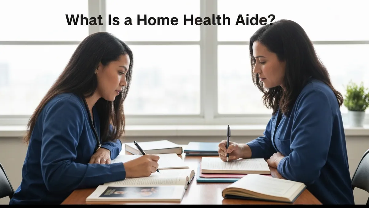 What is a Home Health Aide? - HHA - Home Health Aide certification study resource