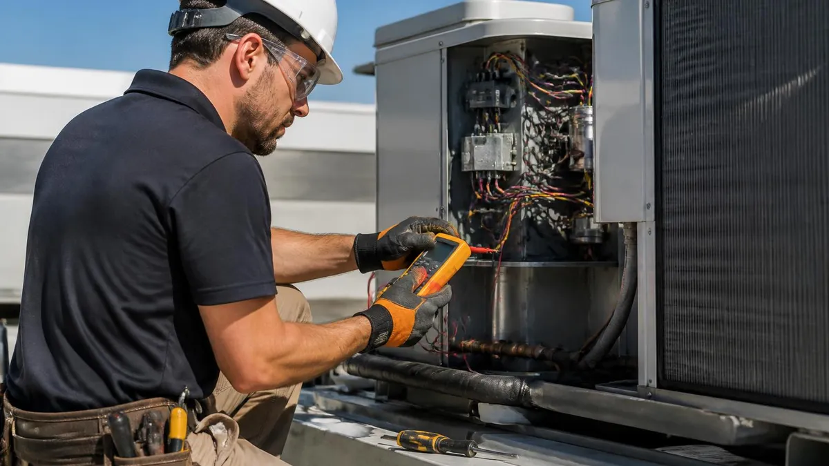 Condenser Sizing Guide by Home Square Footage - HVAC - Heating Ventilation and Air Conditioning certification study resource