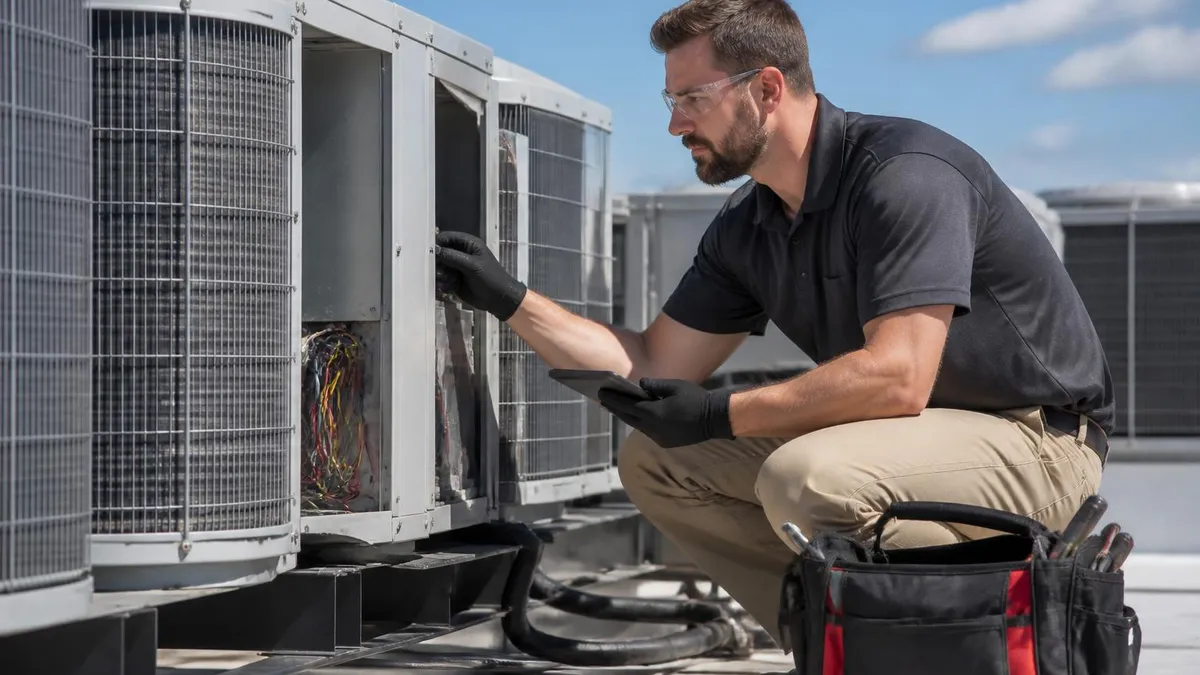 Hvac Chiller Installation and Commissioning Checkl guide for HVAC - Heating Ventilation and Air Conditioning exam preparation