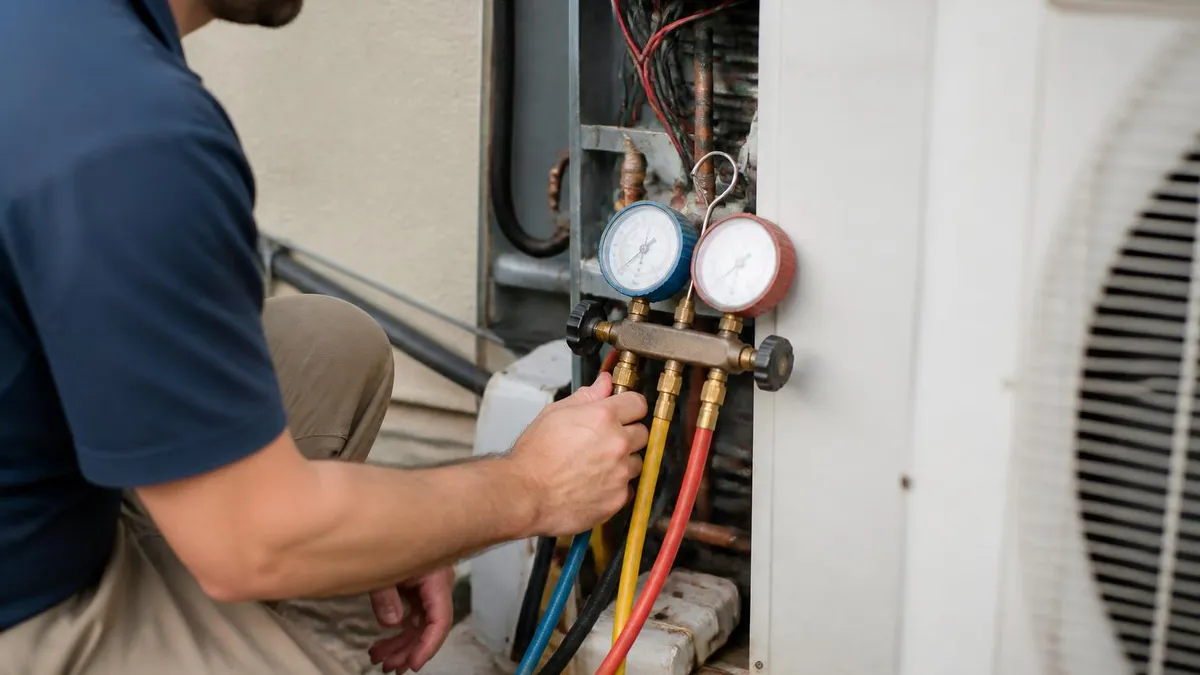 Hvac Discharge Line - HVAC - Heating Ventilation and Air Conditioning certification study resource
