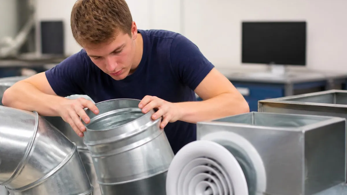 Hvac Duct Installation: the Real Picture - HVAC - Heating Ventilation and Air Conditioning certification study resource