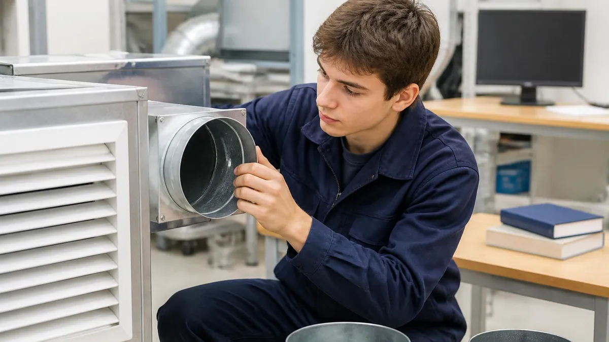 Hvac Duct Parts Installation Quality Checklist - HVAC - Heating Ventilation and Air Conditioning certification study resource