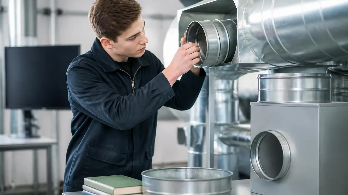 Hvac Ductwork Installation by the Numbers - HVAC - Heating Ventilation and Air Conditioning certification study resource