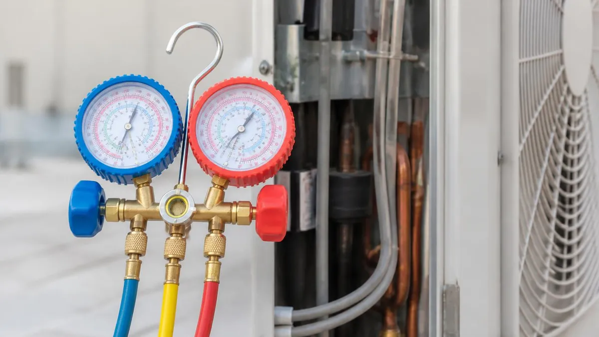 Refrigerant-specific Manifold Gauge Procedures - HVAC - Heating Ventilation and Air Conditioning certification study resource