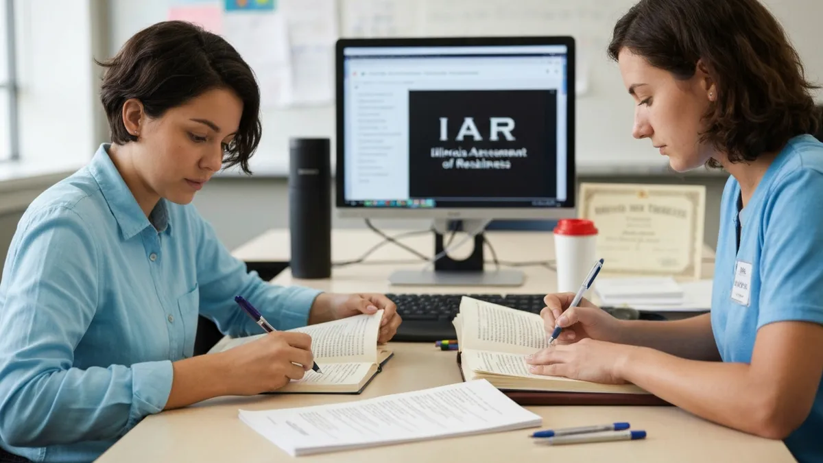 What is the Iar? - IAR - Illinois Assessment of Readiness certification study resource