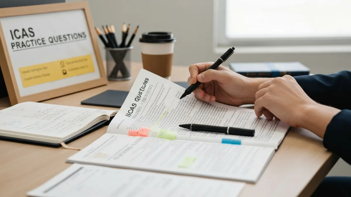 How to Open Ica File - ICAS - ICAS Test certification study resource