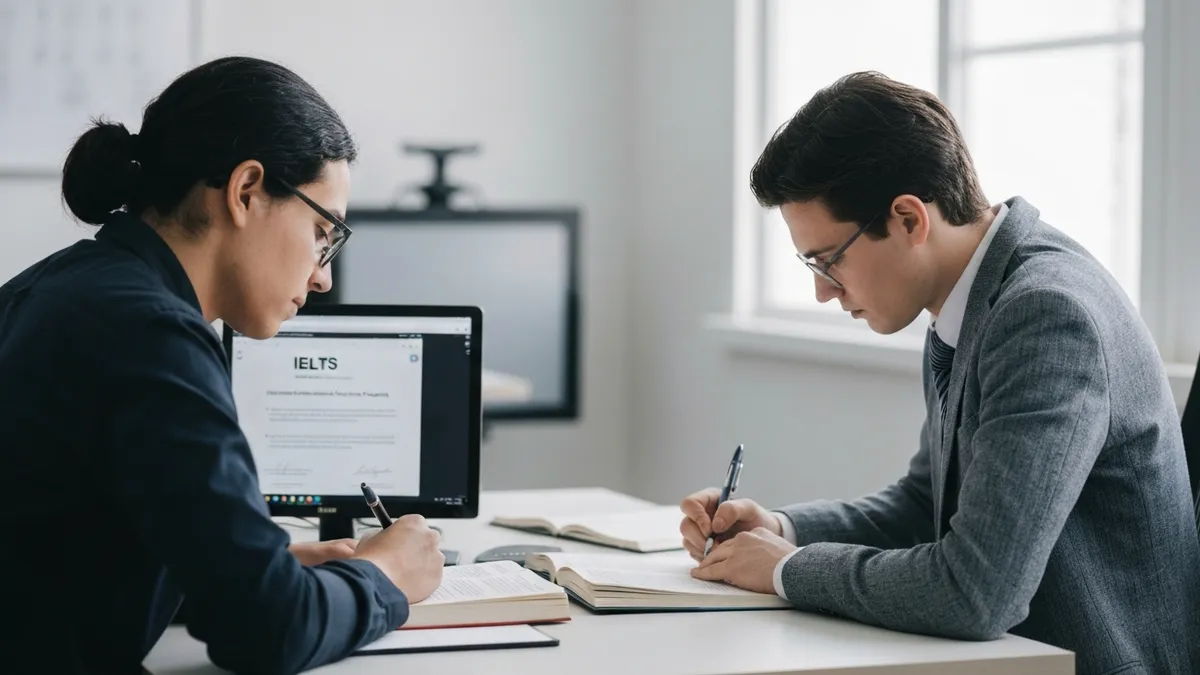 IELTS - International English Language Testing System IELTS Exam Fee in the United States 2026–2026 study guide illustration