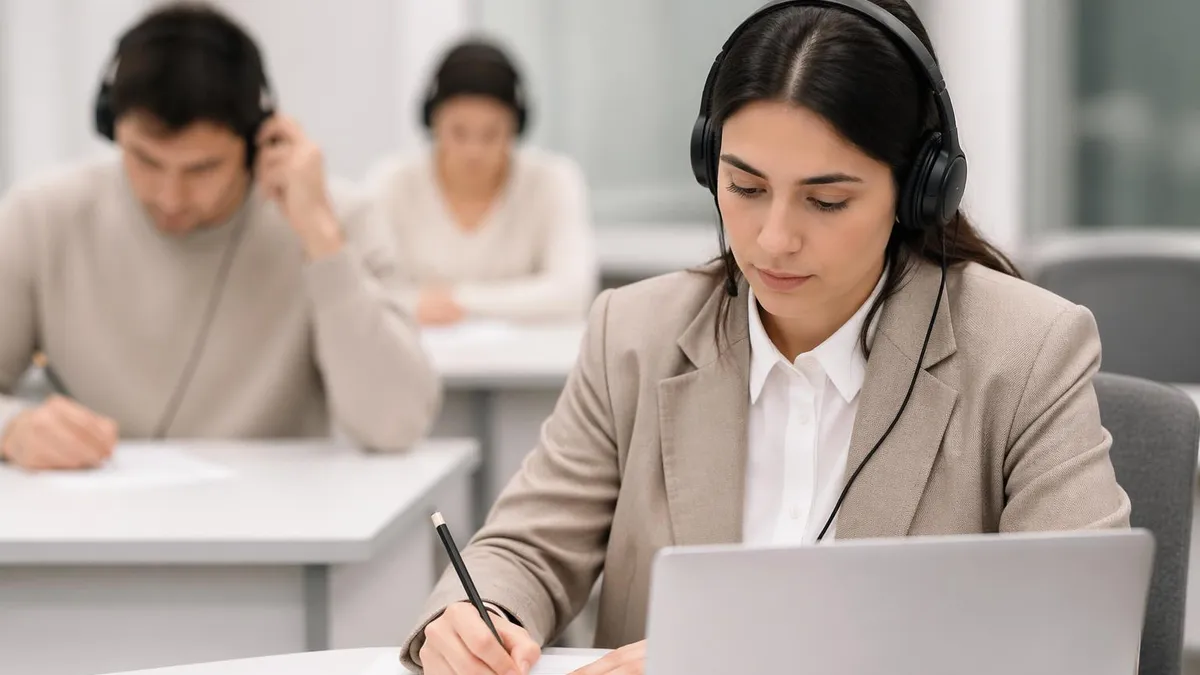 IELTS - International English Language Testing System international english language testing system study guide illustration