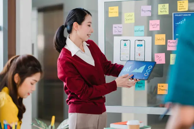 Group Asia Young Creative People Meeting Brainstorming Ideas Conducting Business Presentation Ideas Mobile Application Software Design Project Colleagues Modern Office Coworker Teamwork Concept X - Atlassian Certified Professional study guide