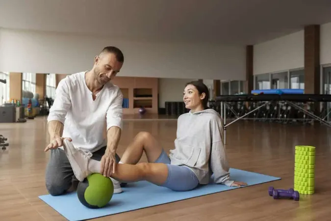 Patient Doing Physical Rehabilit - Certified Exercise Physiologist study guide
