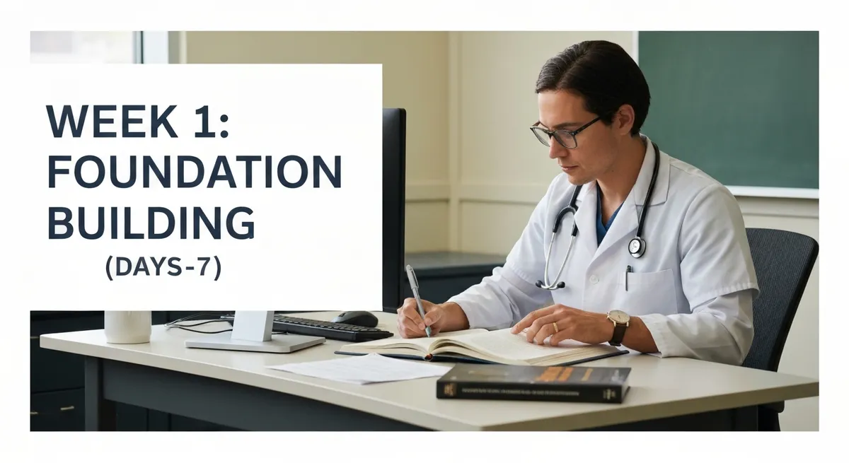 Week 1: Foundation Building (days 1-7) guide - Amazon certification study resource