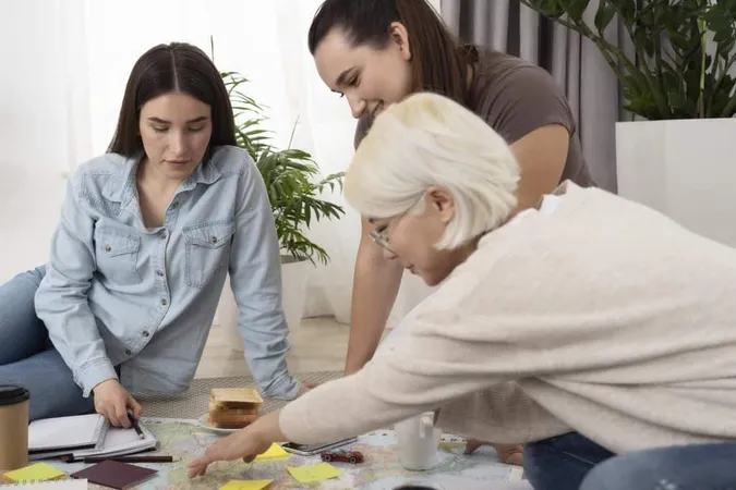 Group Friends Planning Trip While Having Breakfast X - Adult Needs and Strengths Assessment study guide