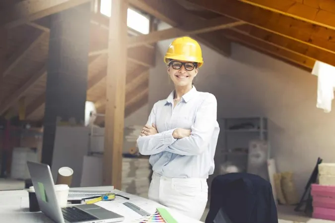 Architect Wearing Hardhat While Working Construction Site X - Architect Registration Examination study guide