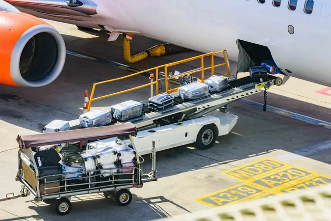 Loading Luggage Airplane Airport Antalya City Turkey X - Airport Ramp Services study guide