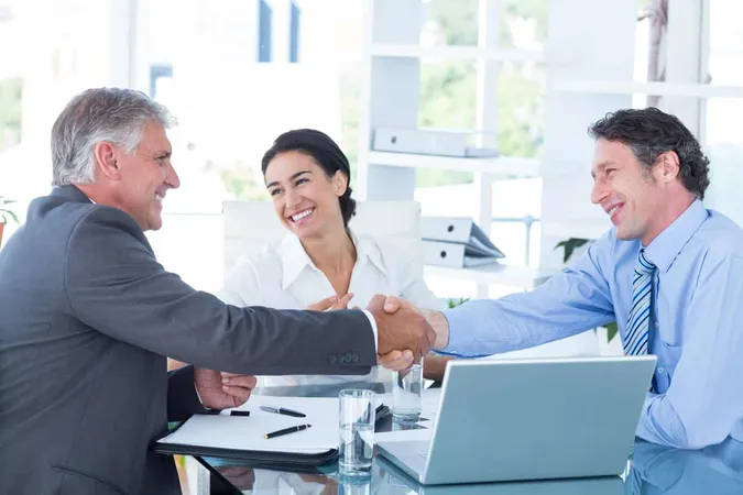 Business People Reaching Agreement X - American Staffing Association Certifications study guide