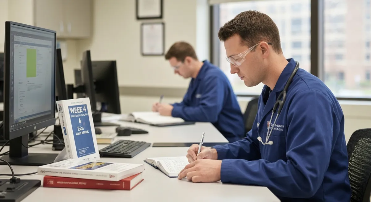 Week 4: Review & Exam Readiness (days 22-30) guide - ASE - Automotive Service Excellence certification study resource