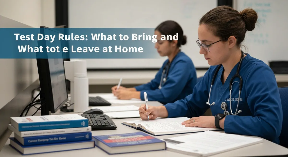 Test Day Rules: What to Bring and What to Leave at Home guide - ASVAB - Armed Services Vocational Aptitude Battery certifi...