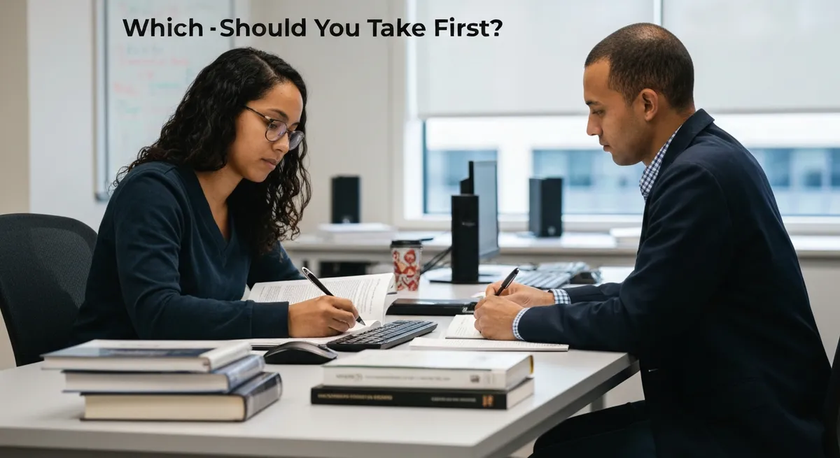 Which Should You Take First? guide - AWS - Certified Solutions Architect Exam certification study resource