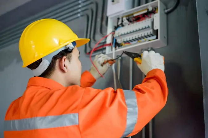 Asian Male Electricians Inspect - Blog study guide