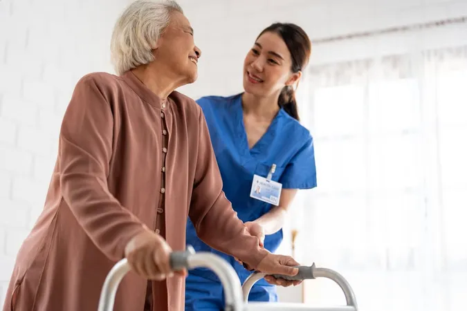 Asian Senior Older Woman Patient - Blog study guide