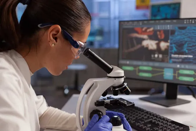Biochemist Working Microscope Ce - Blog study guide