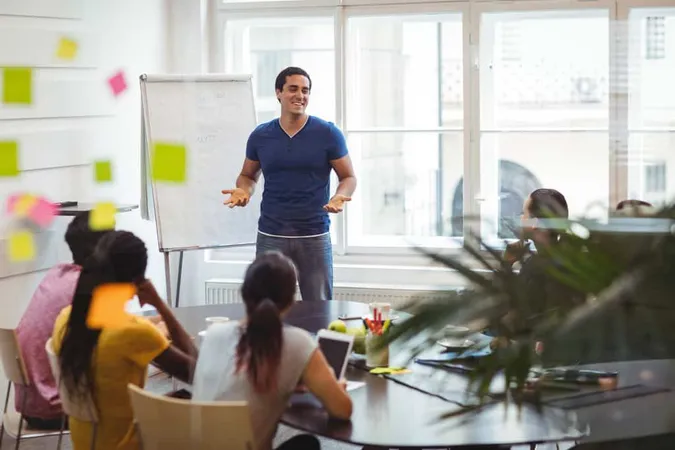 Business Executive Interacting W - Blog study guide