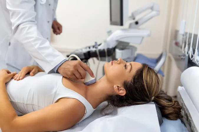 Doctor Making Ultrasound Thyroid - Blog study guide