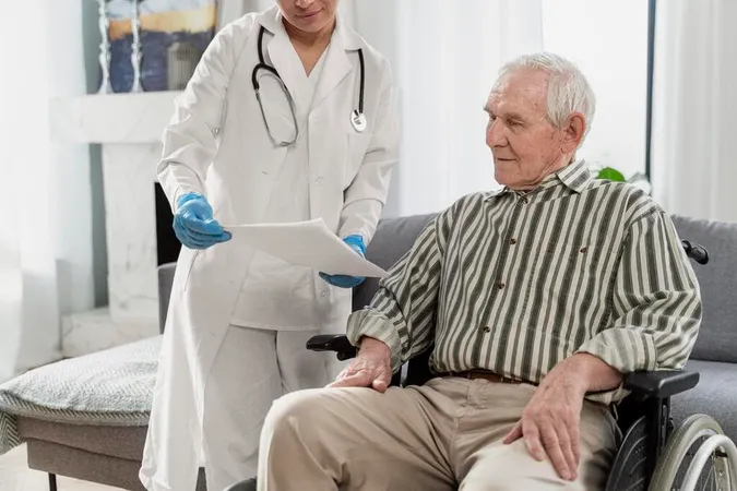 Doctor Talking Senior Man Indoor - Blog study guide