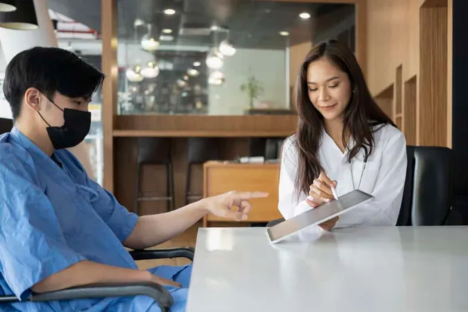 Doctors Holding Digital Tablet E - Blog study guide