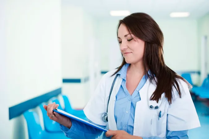 Female Doctor Checking Medical R 1 - Blog study guide