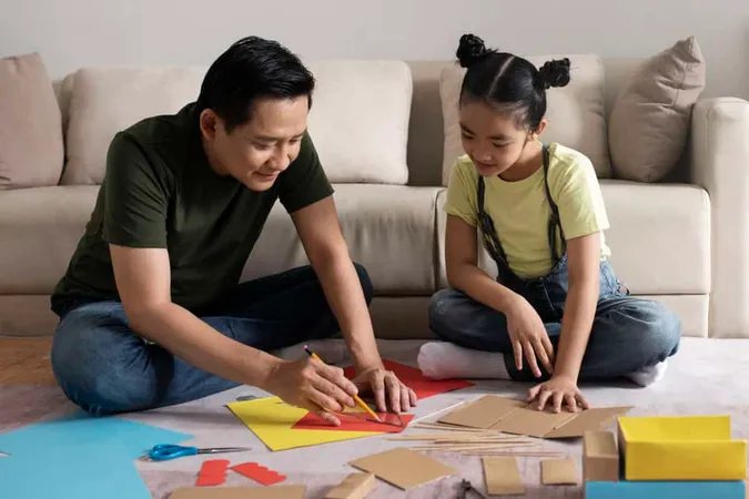 Full Shot Man Girl Cutting Paper 1 - Blog study guide