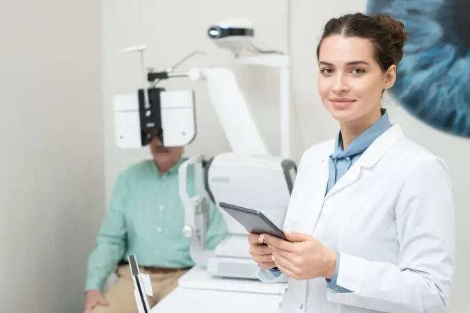 Happy Young Female Ophthalmologi - Blog study guide