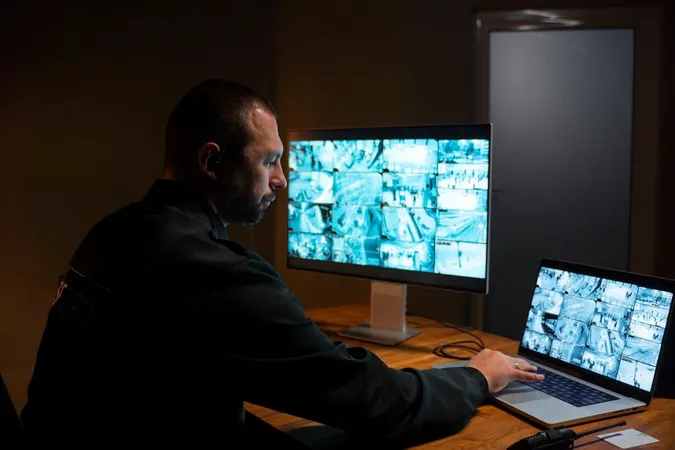 Male Security Guard Doing His Jo - Blog study guide