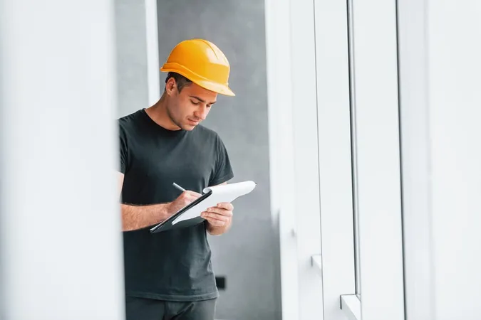Male Worker Engineer Yellow Hard - Blog study guide